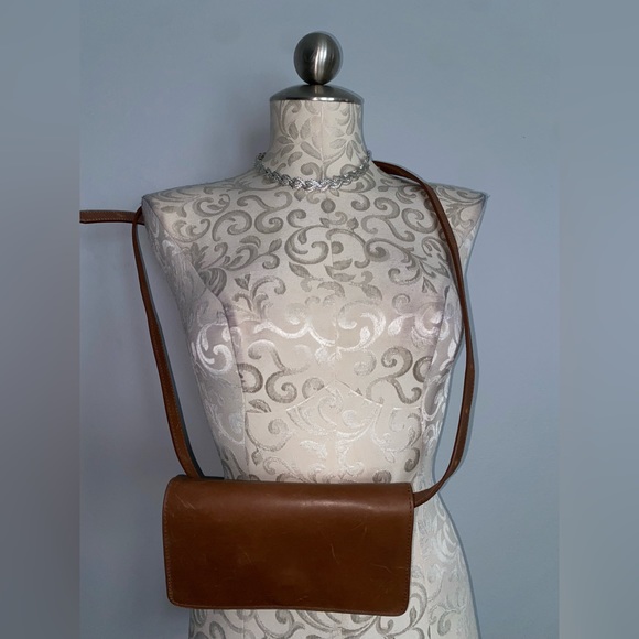 Able Brown Leather Crossbody Bag - Picture 2 of 8